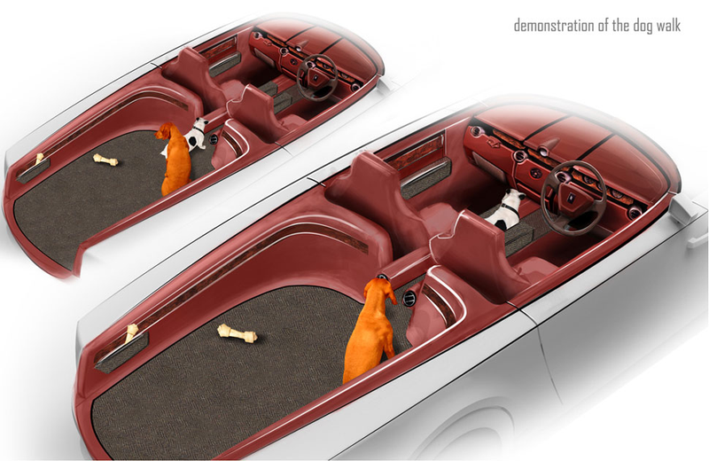 Illustration for article titled At Last! A Rolls-Royce Designed For Dogs